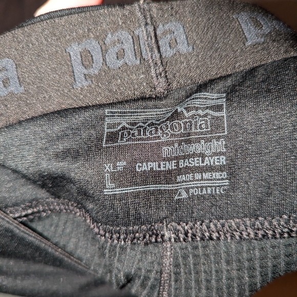 Patagonia mid weight base layer - Picture 5 of 6